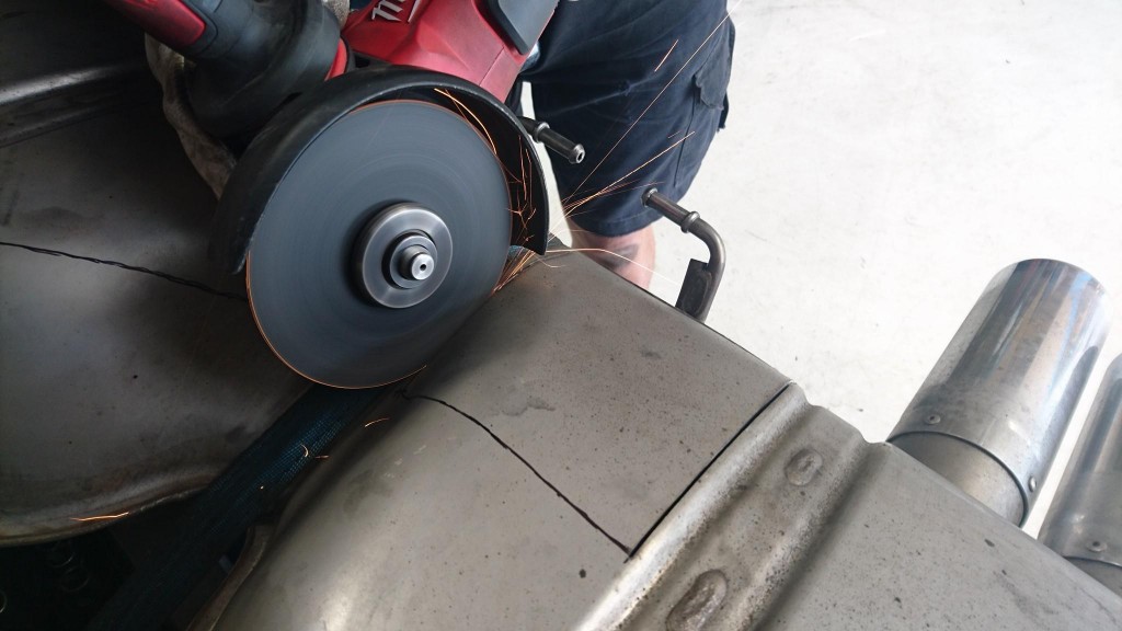 BMW M3 Muffler Modification 2