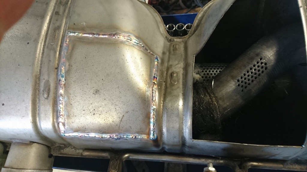 BMW M3 Muffler Modification 7